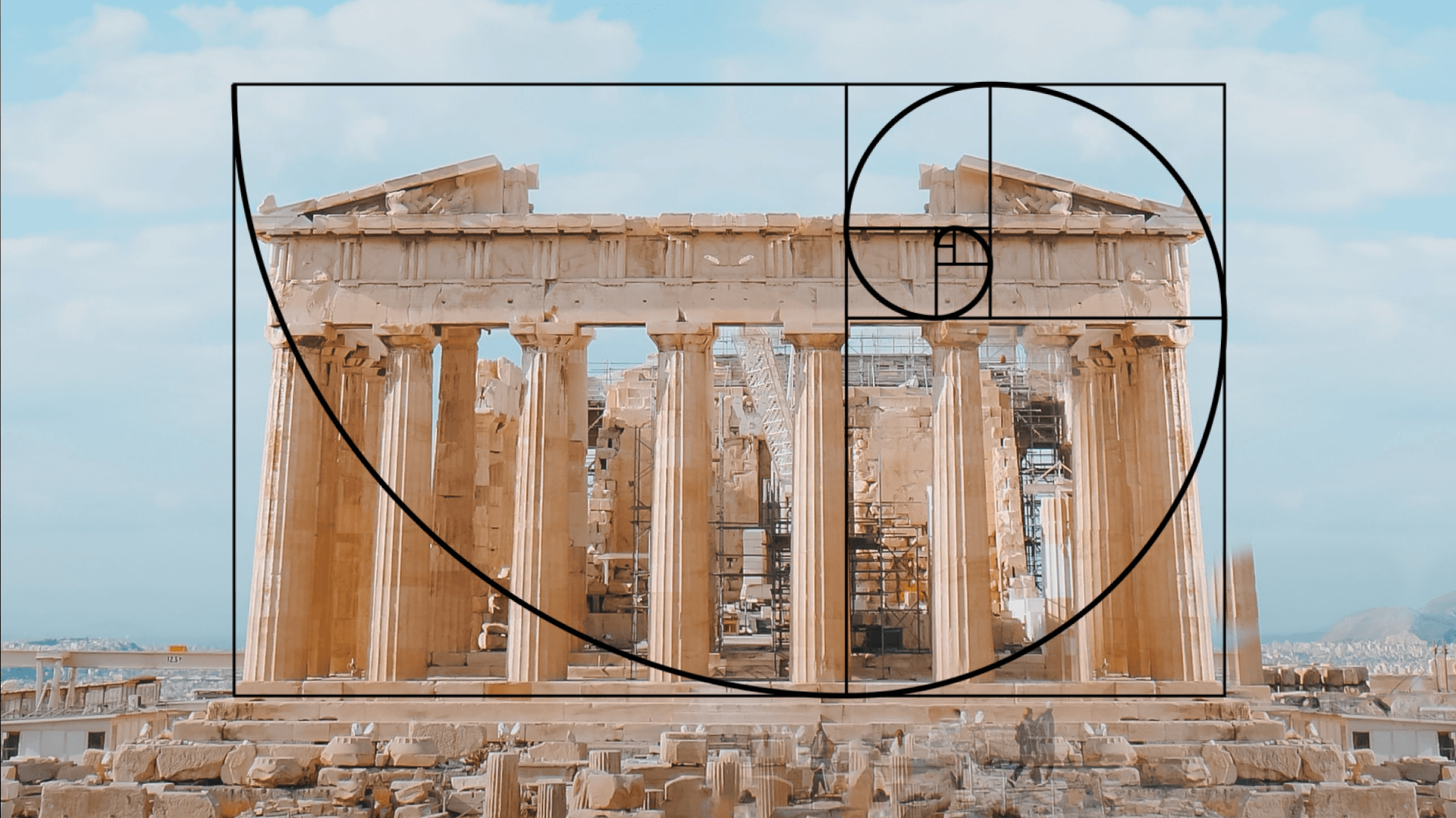 Sacred Geometry of the Acropolis: Mathematics of the Divine